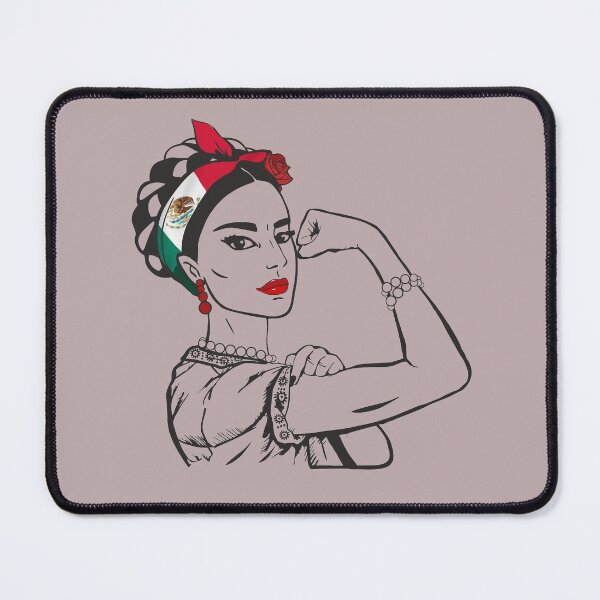 Item preview, Mexican Girl Unbreakable Mexico Flag Bandana In Hair Hispanic Heritage Month  designed and sold by alenaz.