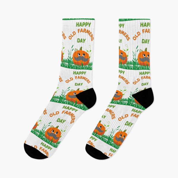 Item preview, Happy Old Farmers Day October 12th Pumpkin Design designed and sold by H3designs.