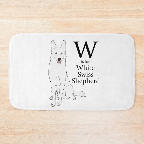 Item preview, W is for White Swiss Shepherd designed and sold by AndromedaFIN.