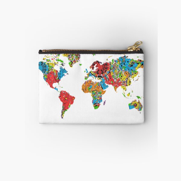 Item preview, world map mandala 8 designed and sold by BekimART.