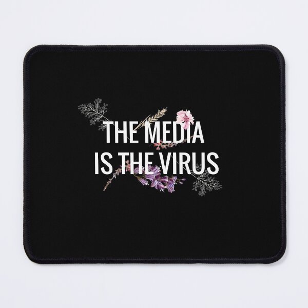 Item preview, The media is the virus designed and sold by AwakeApparel.