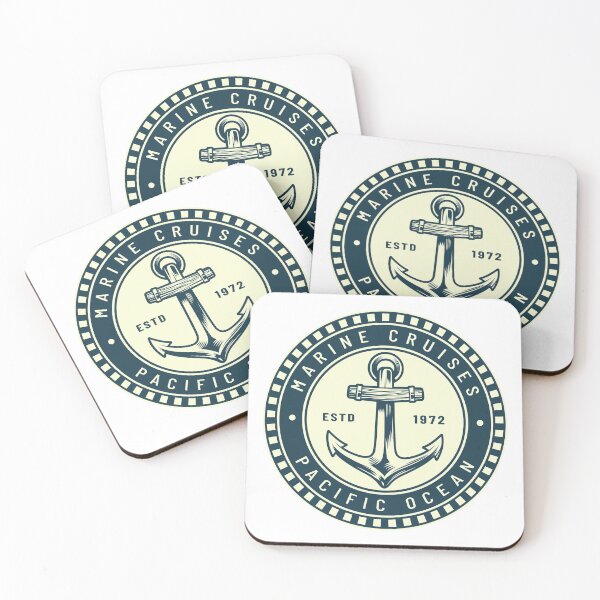 Item preview, Marine Cruises Pacific Ocean Anchor designed and sold by Vector Scout Lab.
