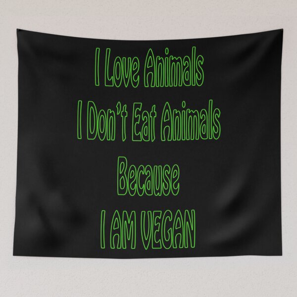 Item preview, I am vegan vegan designed and sold by Astralia.
