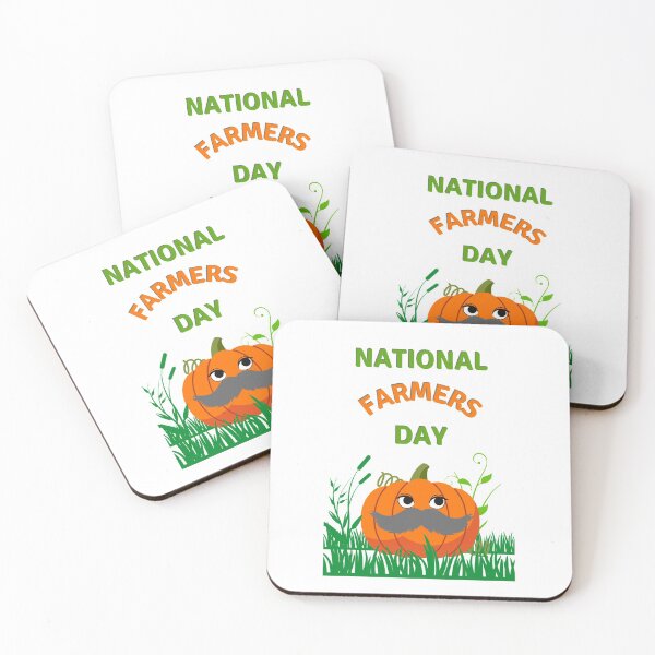 Item preview, National Farmers Day October 12th Pumpkin Design designed and sold by H3designs.