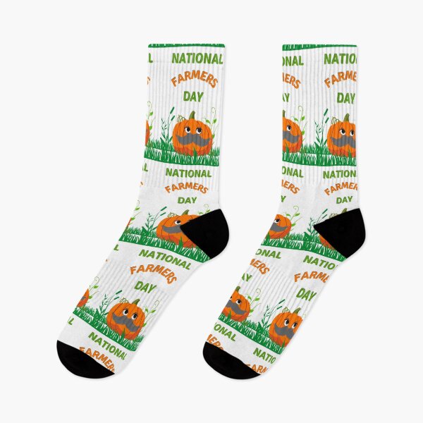 Item preview, National Farmers Day October 12th Pumpkin Design designed and sold by H3designs.