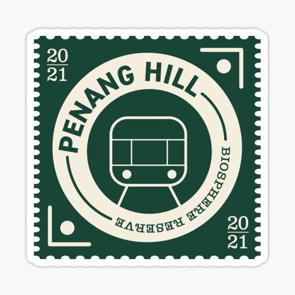 Penang Hill Biosphere Reserve Logo #1 Sticker
