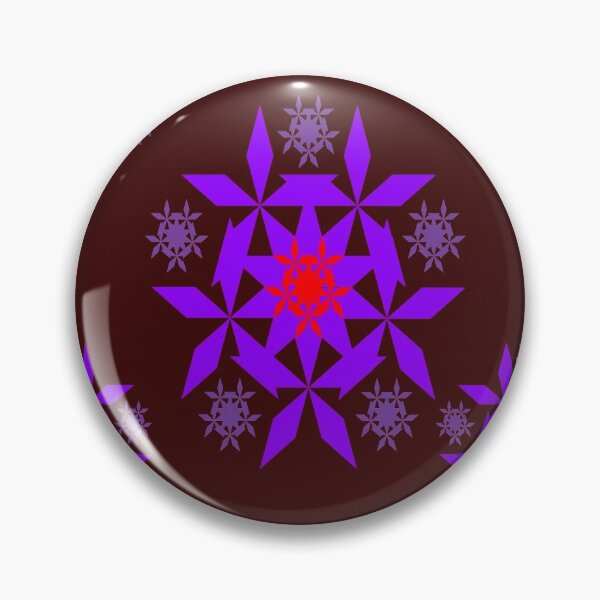 Item preview, violet star pattern designed and sold by Darknightdesign.