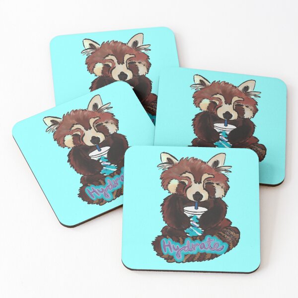 Item preview, Hydration Red Panda designed and sold by AmyBrooke17.