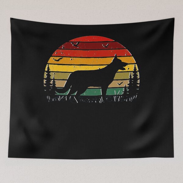 Item preview, German Shepherd Vintage Retro Mom Dad Dog Pet Lover Gift designed and sold by BargerStore.