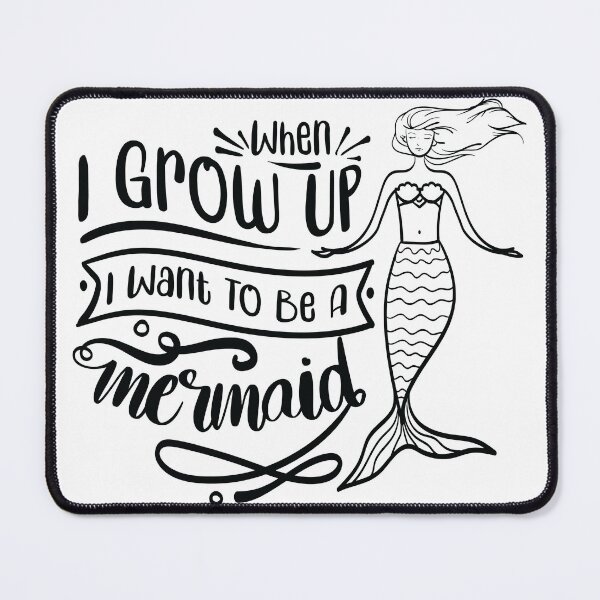 Item preview, want to be mermaid designed and sold by vanyadesign.