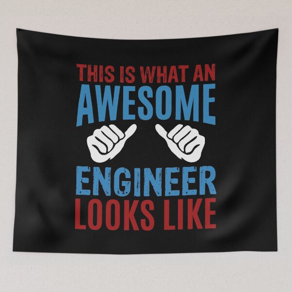 Item preview, Awesome Engineer, Funny Engineering designed and sold by LostTraveller.