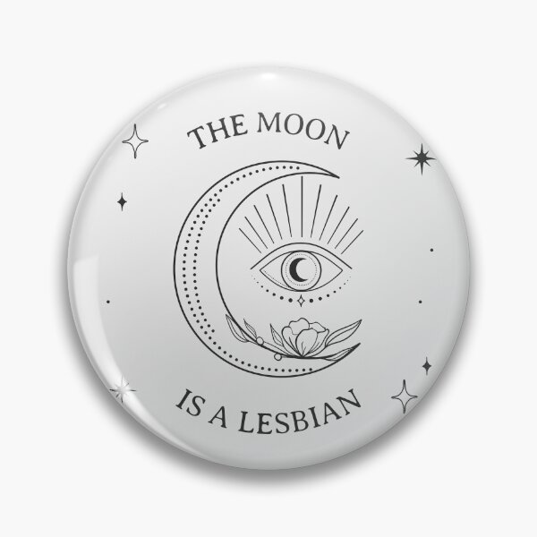 Item preview, The Moon Is A Lesbian designed and sold by LKDesigns24.
