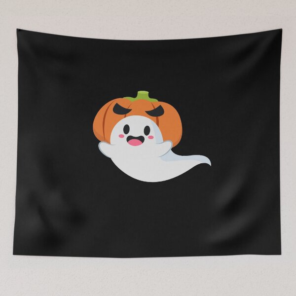 Item preview, Mignon Petit Fantôme Avec Citrouille Cadeau d'Halloween designed and sold by bucktundBr.