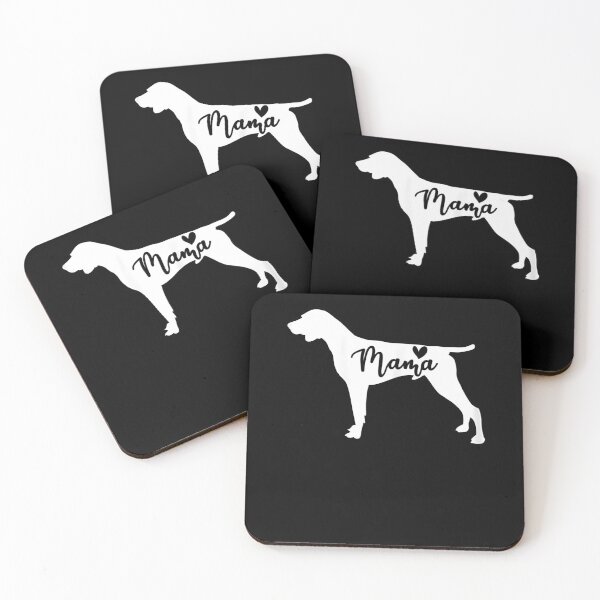Item preview, German Shorthaired Pointer Mama Heart Cute Dog Mom Vintage designed and sold by BargerStore.