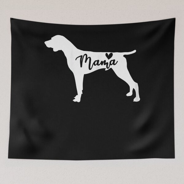 Item preview, German Shorthaired Pointer Mama Heart Cute Dog Mom Vintage designed and sold by BargerStore.