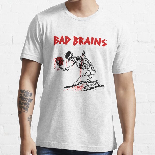 bad brains skeleton shirt