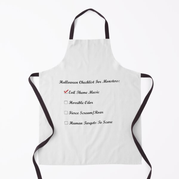 Item preview, Halloween checklist for monsters| Perfect Gift designed and sold by marielones.