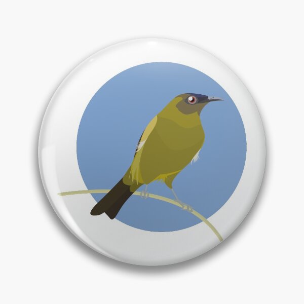 Item preview, New Zealand native birds Bellbird designed and sold by Photoshophreak.