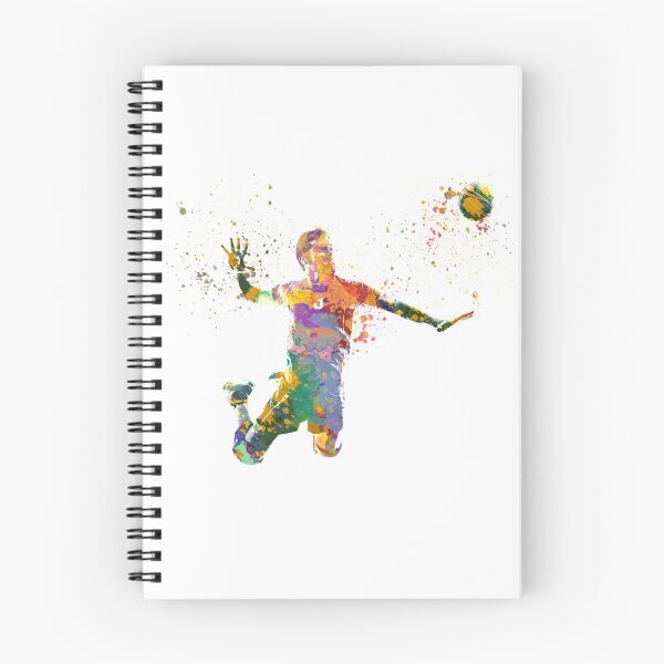 Item preview, Volleyball player in watercolor designed and sold by paulrommer.