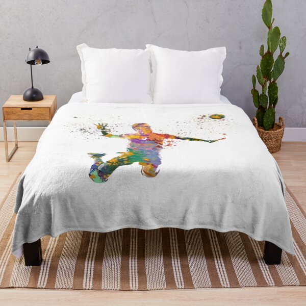 Item preview, Volleyball player in watercolor designed and sold by paulrommer.