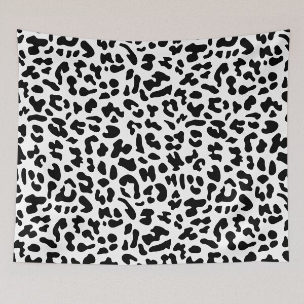 Item preview, WILDCAT LEOPARD PATTERN BLACK AND WHITE BY SUBGIRL designed and sold by SUBGIRL.