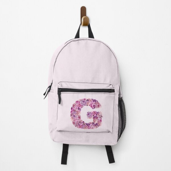 Item preview, Letter G | Pink Flower Pattern | Letter Art | Typography designed and sold by hayleylauren.