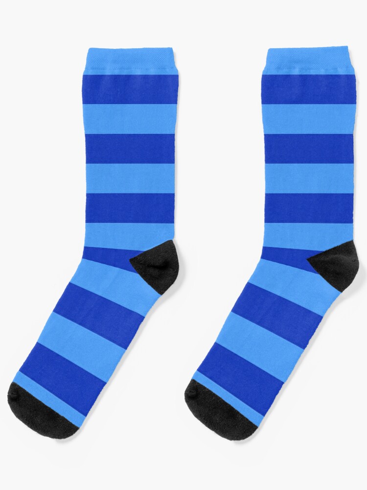 Blue Detective Stripes Socks for Sale by Dillonquador