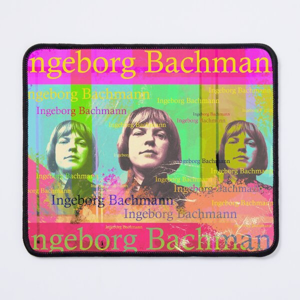 Item preview, Ingeborg Bachmann Portrait, well-known writer designed and sold by Mauswohn.