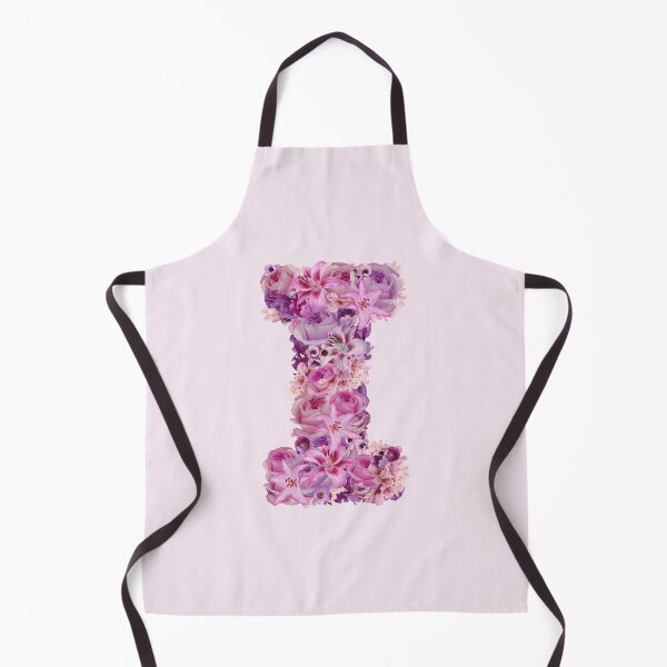Item preview, Letter I | Pink Flower Pattern | Letter Art | Typography designed and sold by hayleylauren.