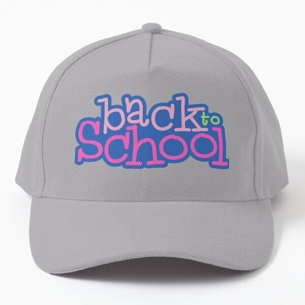 BACK TO SCHOOL, SCHOOL TIME,I LOVE SCHOOL Cap Cap for Sale by  designerrr123