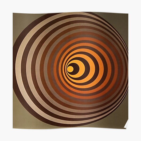 Victor VASARELY - ''Oervegn-2'' Poster