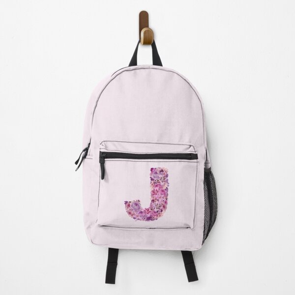 Item preview, Letter J | Pink Flower Pattern | Letter Art | Typography designed and sold by hayleylauren.