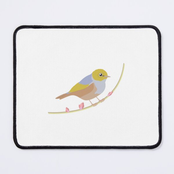 Item preview, New Zealand native bird Silvereye designed and sold by Photoshophreak.