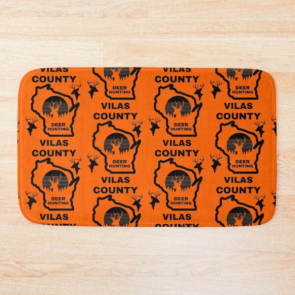 Item preview, Wisconsin Deer Hunter Vilas County designed and sold by WoodburyLake.