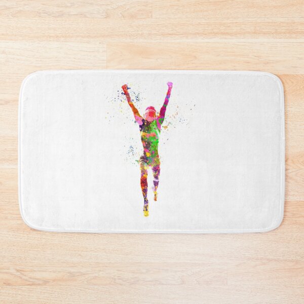 Item preview, Winning athlete in watercolor designed and sold by paulrommer.