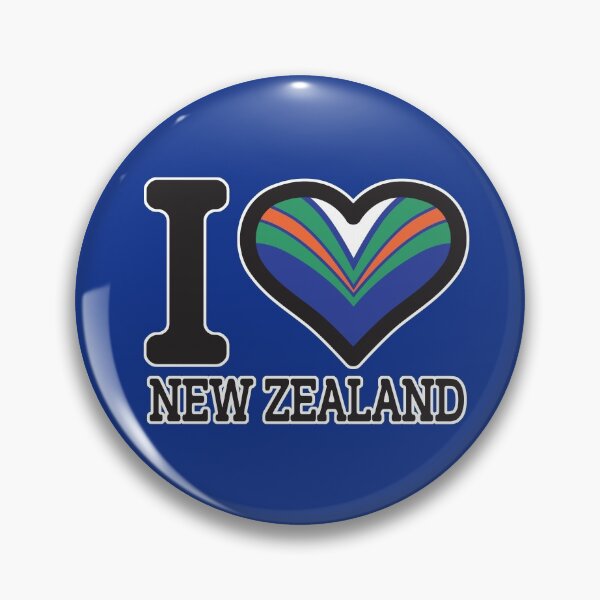 Item preview, “I love New Zealand” Apparels, Merchandise, T Shirts, Leggings, Skirt, Mask, Apron, Bags designed and sold by Ink Inc.