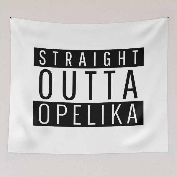 Item preview, Straight Outta Opelika Alabama  designed and sold by Teelogic.