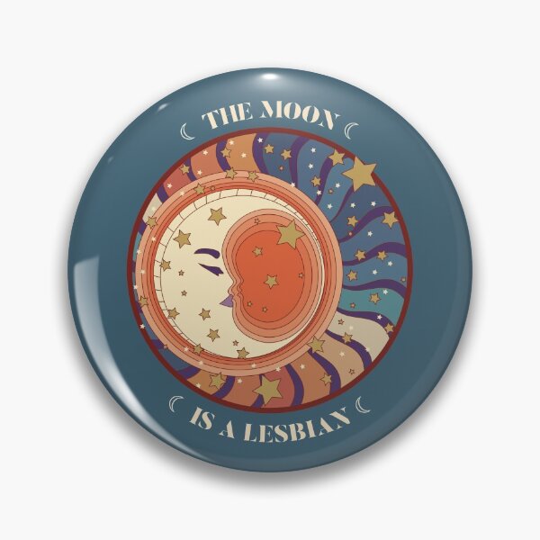 Item preview, The Moon Is A Lesbian designed and sold by LKDesigns24.