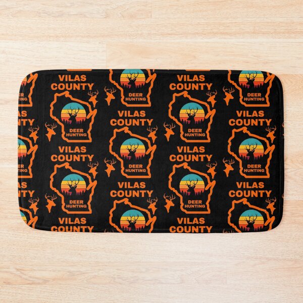 Item preview, Wisconsin Deer Hunter Vilas County designed and sold by WoodburyLake.