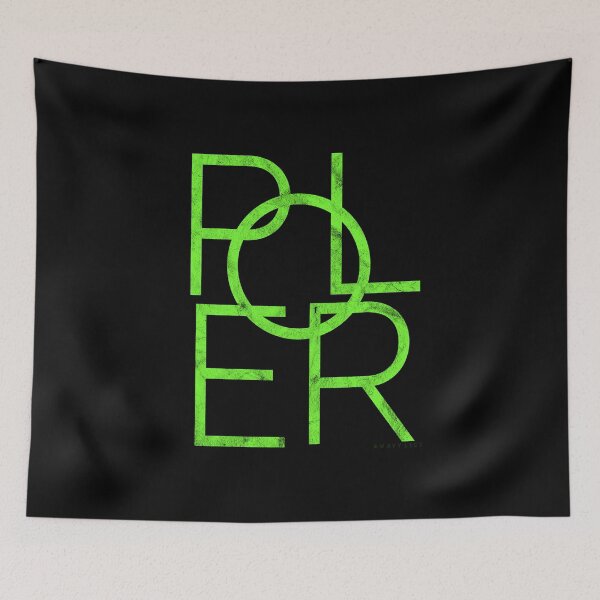 Item preview, POLER Pole Dancer Green Distressed designed and sold by WAVYLEGS.