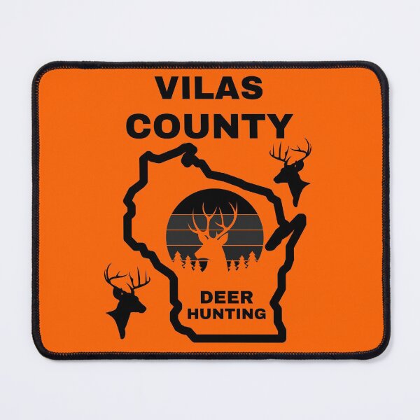 Item preview, Wisconsin Deer Hunter Vilas County designed and sold by WoodburyLake.