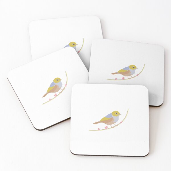 Item preview, New Zealand native bird Silvereye designed and sold by Photoshophreak.