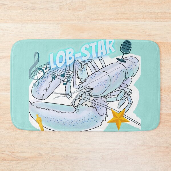Item preview, Lob-Star - Funny Lobster Pun designed and sold by BunnyBizarre.