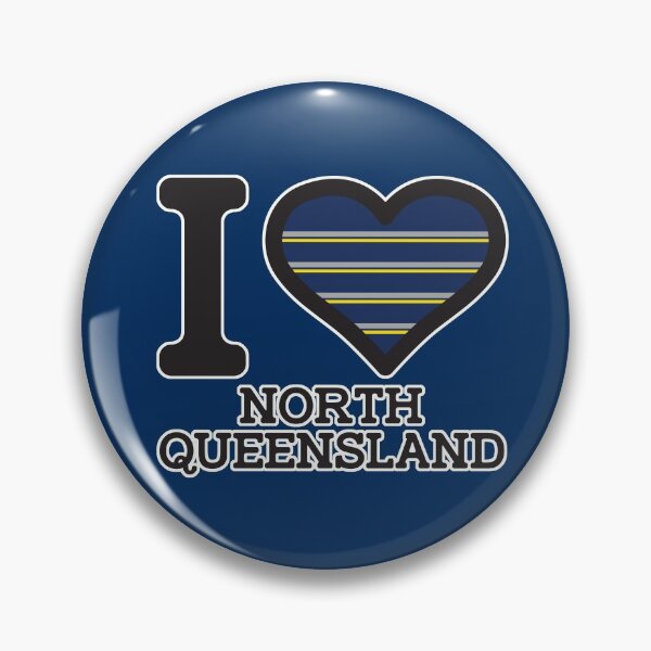 Item preview, “I love North Queensland” Apparels, Merchandise, T Shirts, Leggings, Skirt, Mask, Apron, Bags designed and sold by Ink Inc.