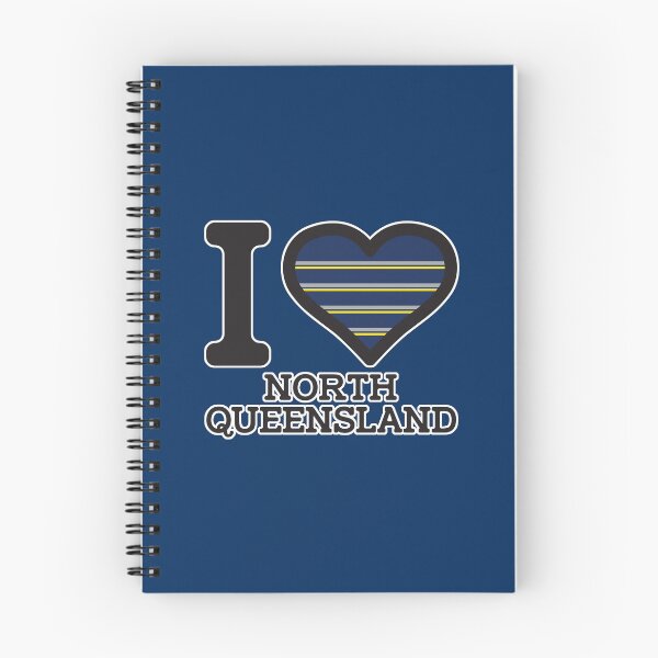 Item preview, “I love North Queensland” Apparels, Merchandise, T Shirts, Leggings, Skirt, Mask, Apron, Bags designed and sold by Ink Inc.