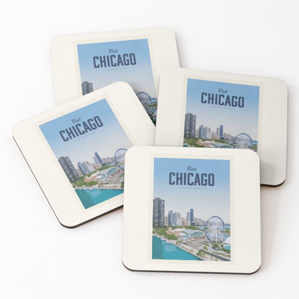 Item preview, Visit Chicago  designed and sold by Mercury Club.