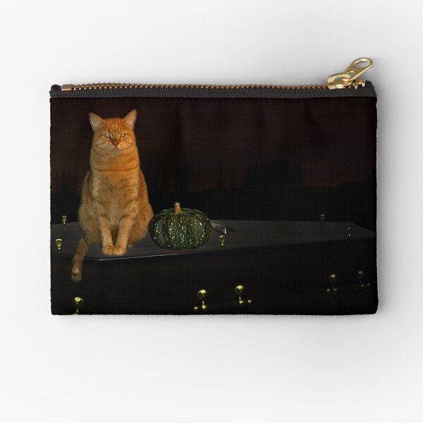 Halloween cat! Zipper Pouch