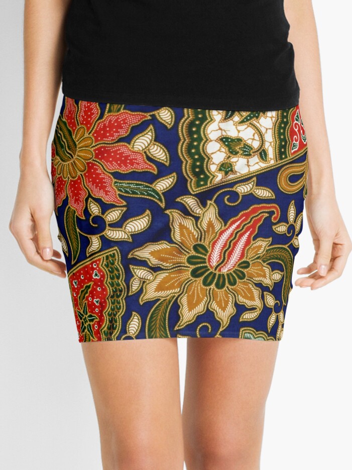 Indonesian batik outlet skirt