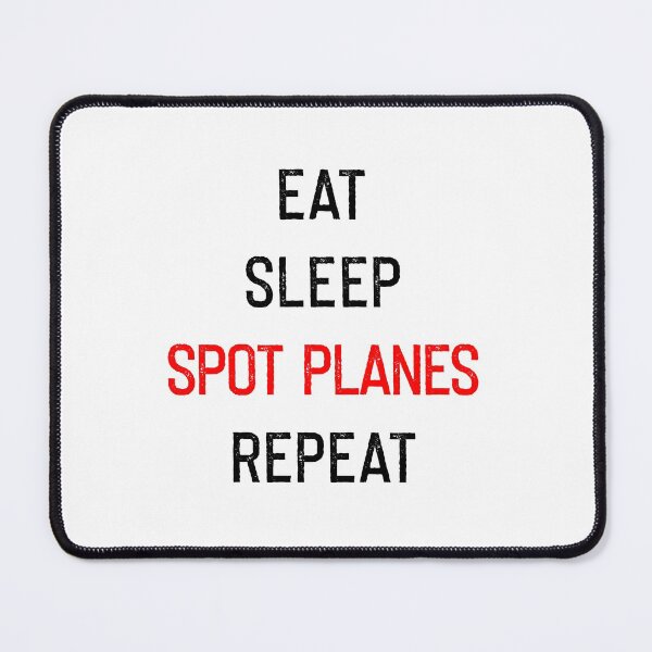 Item preview, Eat Sleep Spot Planes Repeat designed and sold by VAFS.