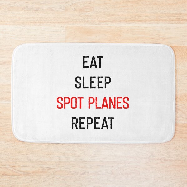 Item preview, Eat Sleep Spot Planes Repeat designed and sold by VAFS.